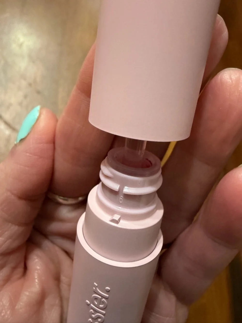 Glossier soft touch lip cream. - Picture 5 of 12